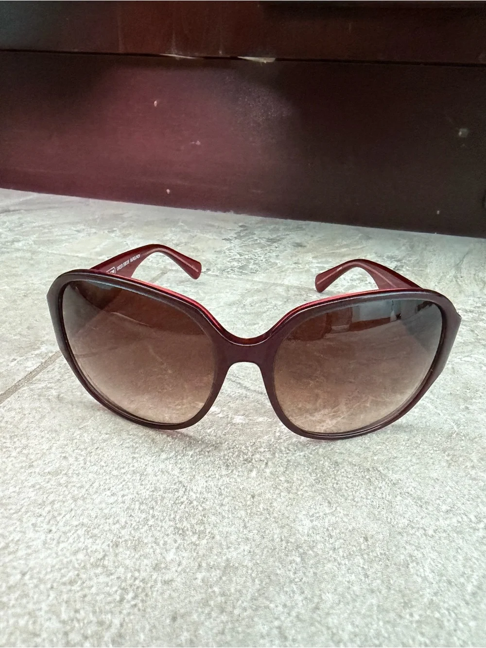 Coach Greer Burgundy Sunglasses S8019